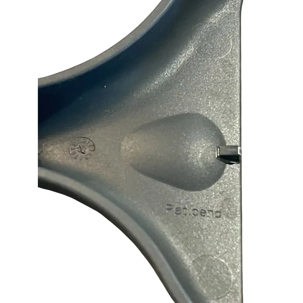 PAMPERED CHEF DOUBLE ENDED BAKER’S ROLLER #1485 W/ CRUST FORK DARK GREY 10 ¼”